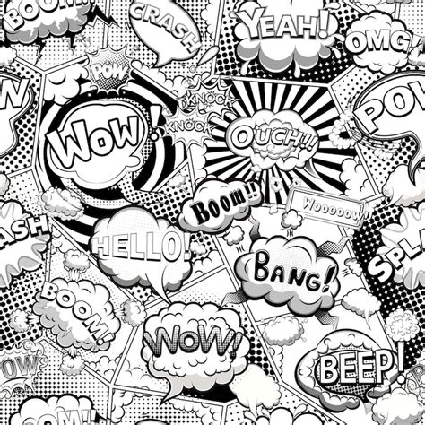 Comic pattern Images - Free Download on Freepik