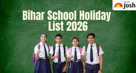 Bihar school holiday list 2026: Month-wise school holiday calendar ...
