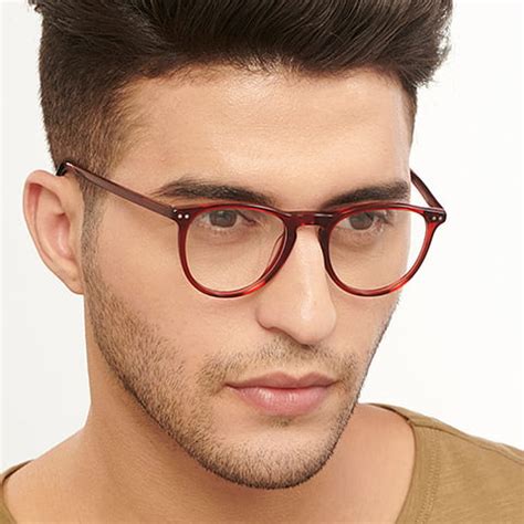 Buy Maroon Full Rim Round John Jacobs Rich Acetate JJ E13002-C3 ...