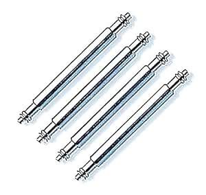 LUBA® Watch Pins, Heavy Duty Spring Bar, 4 Pack Stainless Steel Watch ...