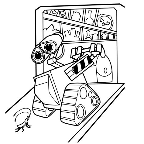 WALL-E: Coloring Pages & Books - 100% FREE and printable!