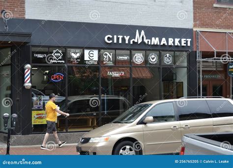 City Market, Clarksville, TN Editorial Image - Image of historic ...
