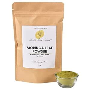 Homegrown Platter Pure Moringa Leaf Powder | Drumstick Leaf Powder ...
