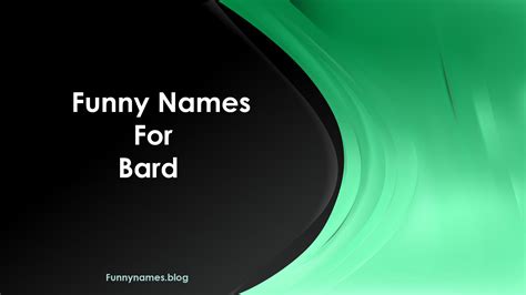 101+ Funny Bard Names (Male & Female) 2025