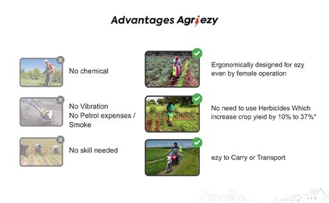 Agriezy - Battery Powered Farm Weeder : Amazon.in: Garden & Outdoors