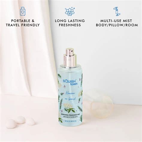 Heaven On Board - Refreshing Fragrance Mist – Squish Town Private Limited