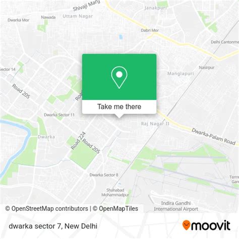 How to Get to dwarka sector 7 in Delhi by Bus or Metro?