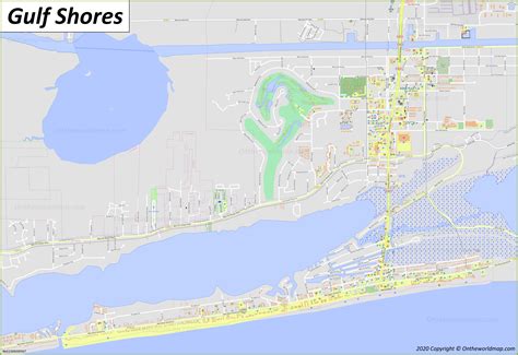 Map Of Condos Gulf Shores Al
