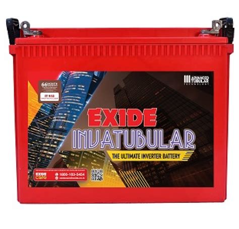Exide INVA TUBULAR IT950 (260 AH) Price From Rs.24,500, Buy Exide INVA ...