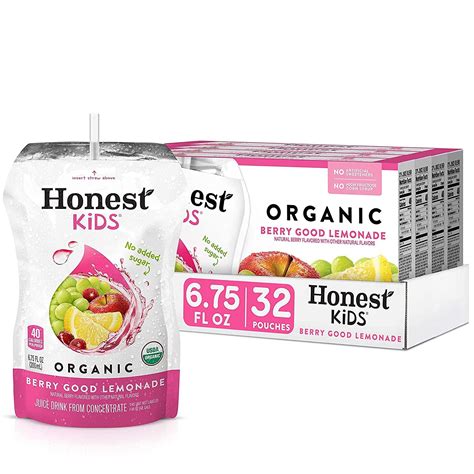 Brandclub - Honest Kids Berry Berry Good Lemonade Juice Drink, 6.75 ...