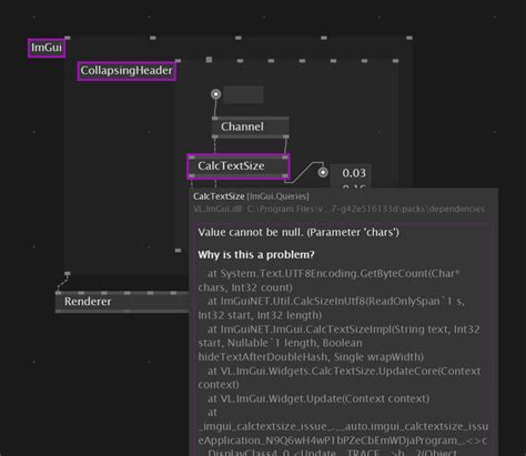 Some issues with empty strings and ImGui CalcTextSize - bug - Forum
