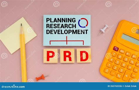 Concept Image of Business Acronym PRD As Planning Research and ...