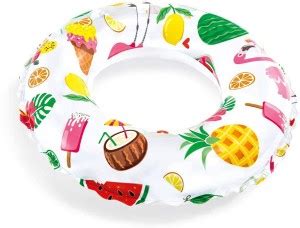 KT BROTHERS Kids Swim Ring Floating Raft Tube for Swimming Pool Beach ...