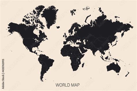 Standard World Map 的图像结果