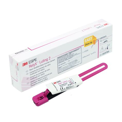 3M ESPE RelyX Luting 2 Refill 1 Cartridge Packs | Resin Modified Glass ...