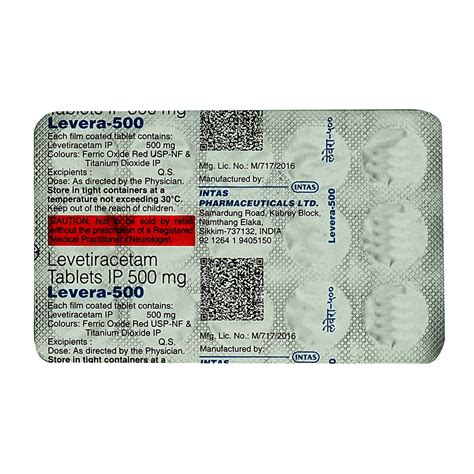 Levera-500 Tablet | Uses, Side Effects, Price | Apollo Pharmacy