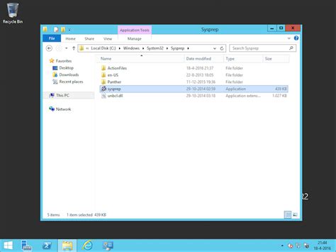 Image result for Sysprep Interface