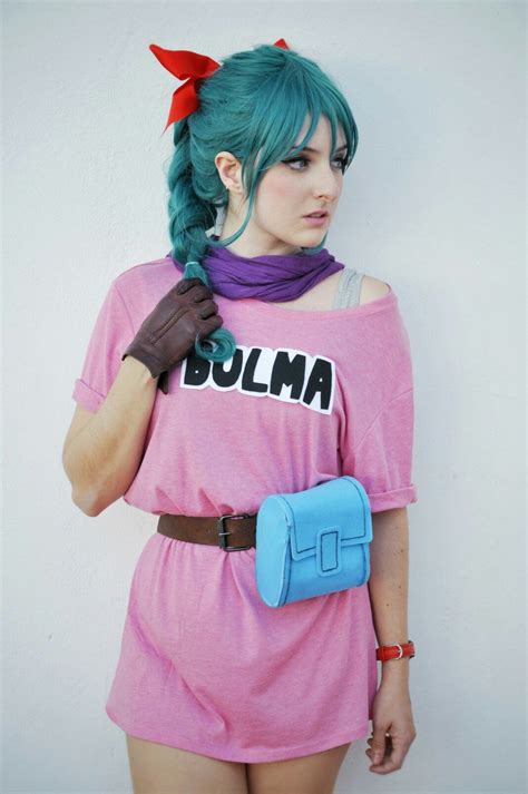 pretty bulma | Bulma cosplay, Dbz cosplay, Cosplay