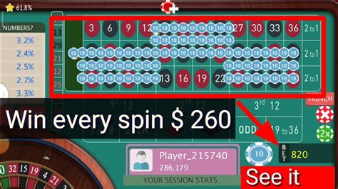 win roulette every spin,While nobody can guarantee a win on