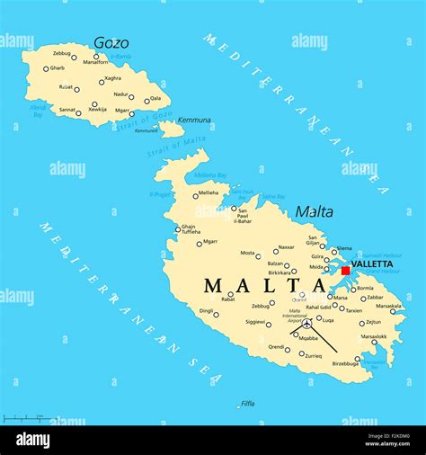 Valletta Map