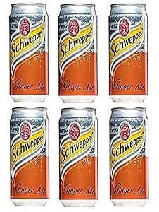 AT7 Schweppes 320ml (Ginger Ale, Pack of 6) : Amazon.in: Grocery ...