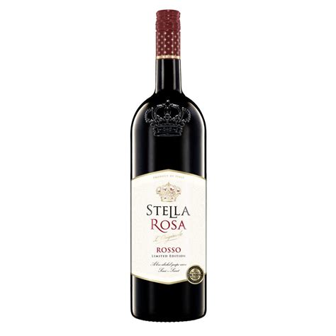 Stella Rosa Rosso Semi-Sweet Red Wine (1.5 L) | Sweet red wines, Semi sweet red wine, Sparkling ...