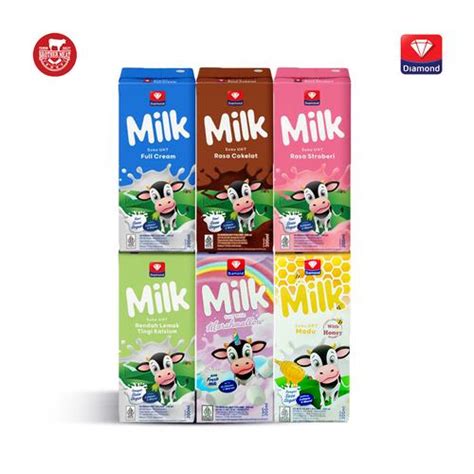 Jual DIAMOND UHT Fresh Milk 200ml, SUSU UHT - Honey - Jakarta Selatan ...