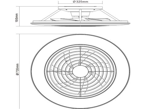 Comprar Ventilador de techo ALISIO | Lámparas Herrero