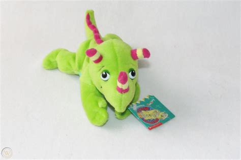 The Magic School Bus Liz Lizard Mascot Bean Bag Plush Stuffed 1997 Toy ...