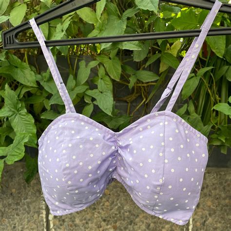 Lilac polka- zero waste – The Sass Project