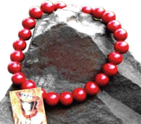 Buy One Piece Portgas D Ace Cosplay Accessory Necklace Fire Fist Wooden ...