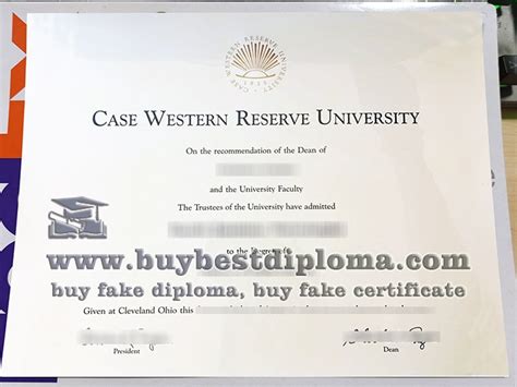 Myths about Ordering Fake Case Western Reserve University Diploma
