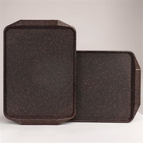 Eha Earth Friendly Servo Trays for Serving Set of 2 | 17 Inch | Serving ...