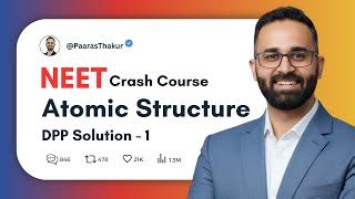 Atomic Structure - NEET Crash Course 2025 | Canvas Classes
