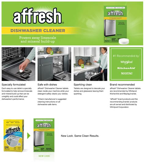Affresh Dishwasher Cleaner Tablets W10549851 - The Home Depot