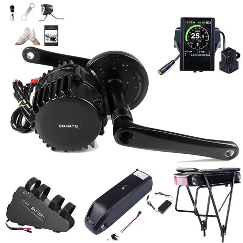 BAFANG 1000W Mid Drive Kit : BBS03 HD 52V Motor with 19.2Ah Shark ...