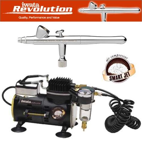 Buy IWATA REVOLUTION BR AIRBRUSHING SYSTEM WITH SMART JET AIR ...