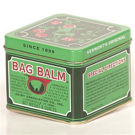 Bag Balm Skin Moisturizer Vermont's Original with Lanolin for dry Skin ...