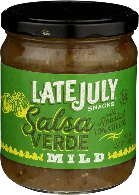 Amazon.com: Late July, Salsa Verde, 15.5 Ounce : Grocery & Gourmet Food