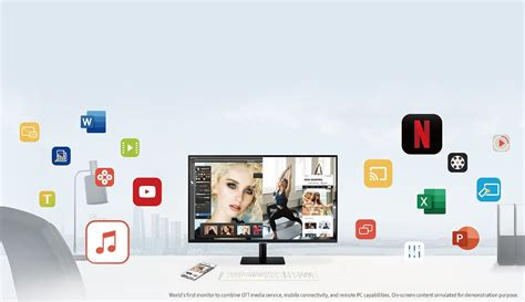 Smart Monitors- World's First Do-it All Screen | Samsung India