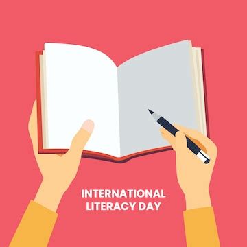 International literacy day design | Premium Vector