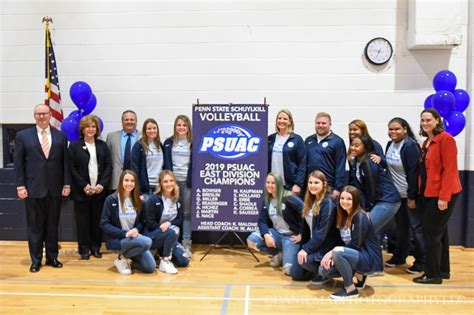 Penn State Schuylkill Honors PSUAC Volleyball East Division Champions