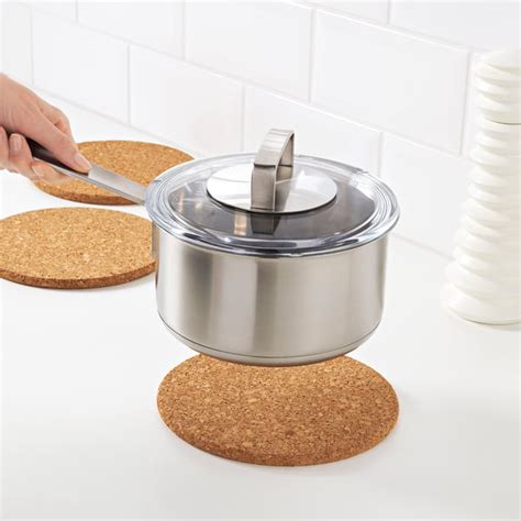 HEAT pot stand, cork, 19 cm (7") - IKEA
