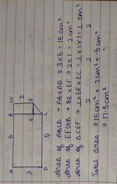 find the area of the following polygon - Brainly.in