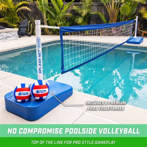 GoSports Splash Net Elite Pool Volleyball Game | GoFloats.com Popular ...