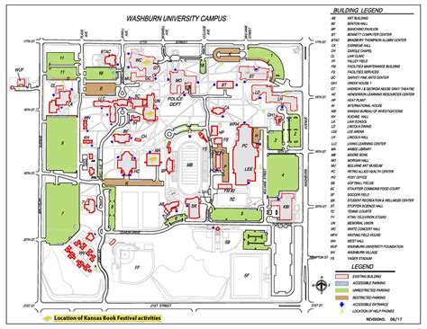 Washburn University Topeka Ks Campus Map at Mildred Kennon blog