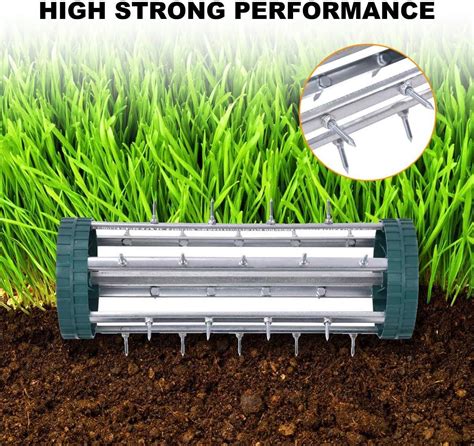 Goplus Rolling Lawn Aerator, 18-Inch Garden Yard India | Ubuy