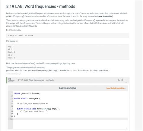 Image result for Python 6.18 Lab Word Frequencies