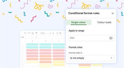 Conditional Formatting Sheets 的图像结果