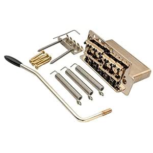 Musiclily Pro 52.5mm Vintage 6-Screw Tremolo Bridge 36mm Solid Brass ...